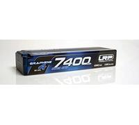 LRP Lipo AKku 7,6 V HV Stock Spec Grafene-4 7400 mAh Carcasa rígida 135C/65C