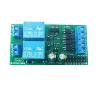 LRPLLWNT IO53A02 5-24 V IO56D02 Relé de retardo Ciclo 12 CC y 24 Interruptor Control Tiempo Ajustable Controlador Avance Retroceso del Motor(IO56D02 DC 24V)