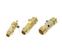 LRPLLWNT Válvula de Seguridad for compresor Aire Bomba, 0,1 MPa -, kg 10, válvula Escape con Resorte, G1/4, G3/8, G1/2, Alivio presión(3/8",7KG)