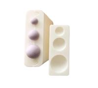 Lrregular - Moldes de corte de arcilla de polímeros elipsoidales, hechos a mano, herramienta de formación de cuentas redondas, accesorios de joyería, herramienta de rodillo de cuentas
