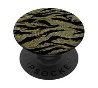 LRRP, patrón de Camuflaje con Rayas de Tigre, Guerra Militar del ejército de Vietnam PopSockets PopGrip Adhesivo