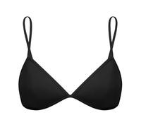 LRSSMB Cierre Delantero Sujetador Triangular Con Correa De Hombro Delgada Desmontable Boda De Sujetador Sexy Brazalete Inalámbrico Diariamente Sujetadores(Black,L)
