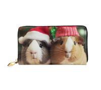 Lrtyuasq Cartera de cuero impresa con la bandera patriótica de Estados Unidos del 4 de julio con 12 soportes para tarjetas de crédito y 3 clips para dinero, bolso de mano largo para chequera tarjetas