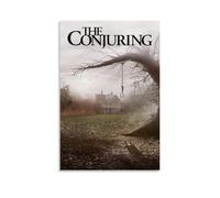 LRXDECOR Póster de The Conjuring, lienzo clásico de película de terror, impresión artística para decoración moderna del hogar, dormitorio, estética