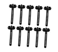 LRXFPIYF 10 Bridas con Ventosa para, Accesorios multifuncionales para Tubos de, Negro