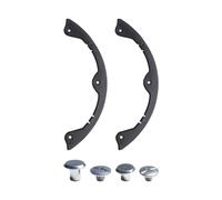 LRXFPIYF 2 Piezas Protector de Bordes para Skateboard de Tabla Cobertura de Tabla Silicona Ajustable Adecuadas para Entrenamiento Patinaje Noc, 29CM