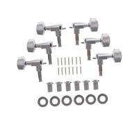 LRXFPIYF 6 Clavijas de Afinación 3L3R para Guitarra Acústica, Repuesto para Clavijero de Guitarra Eléctrica