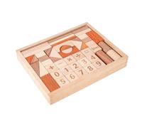 LRXFPIYF Bloques para Apilar Didáctico Resistente, Bloques Apilables, para Casa, Aula, Preescolares