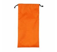 LRXFPIYF Bolsa con Cuerda Ajustable Impermeable para Organizar Palos Senrismo y Trípos Cámara Acuada para Camping Excursiones y Paseos, Naranja, 25 * 80CM
