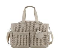 LRXFPIYF Bolso Cambiador portátil para mamá, Ideal para IR de o de Picnic. Un Regalo para mamás. Útil y práctico para Guardar Todo lo, Caqui