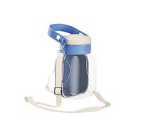 LRXFPIYF Botella de Agua para Perros Botella Dispensador Taza de Viaje Plegable 2 en 1 con Correa Hips Resistente Adecuada para Paseos Caminatas Coche y Camping, Color to 1, 1000ml