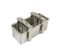 LRXFPIYF Caja de para Prensar Hamburguesas y de Ternera Caja Moldeadora en Acero Inoxidable Herramienta Doméstica y Profesional, L