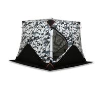 LRXFPIYF Camping Tent Camuflada Exterior con Estructura Plegable Compacta Oxford Grueso Resistente al Viento con Estacas para Pescar en Hielo Acampar Senrismo, Array, Camuflaje, 2.4 2.4 2m