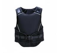 LRXFPIYF Chaleco Protector Ecuestre con Acolchado de Alta Densidad Torera Disipa Energía de Golpes Forro de Malla Fresca Hebilla Delantera y Ajustes Laterales Adecuado para Salto Rutas, XL