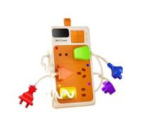 LRXFPIYF Enchufe sensorial, Tablero de Actividades, Juguete Educativo, regleta, Juguete Educativo para niños y niñas, Mejora