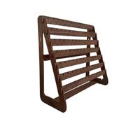 LRXFPIYF Expositor de Pendientes Soporte Organizador Joyero Portaaretes de Mesa con Estructura Lateral Rectangular y Base Antivuelco Adecuado para Dormitorio Tocador Encimera Boutique