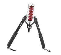 LRXFPIYF Extensor de Pecho Ajustable de 200 kg con Resorte, fortalecedor de Brazos, agarres Antideslizantes con Ajuste Mediante Perilla, Acero al Carbono, Doble Resorte