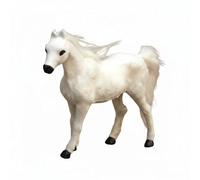 LRXFPIYF Figura de Juego Infantil Caballo Estatua Miniatura Ornamento Escultura con Aspecto Realista Proporciones Cuidada y Presencia Serena Adecuada para