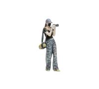 LRXFPIYF Figura en Miniatura 1/64 Muñeca Fotógrafa Diorama Personaje Colección Ornamento Impresión 3D en Color Que el Conjunto Adecuada para Dioramas Decoración de Exposición en Estanterías