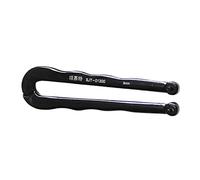 LRXFPIYF Llave de Pasadores Ajustable Longitud Total Ciento Sesenta Y Un Mm Especial para Tuercas Redondas con Pasadores Adecuada para Instalaciones