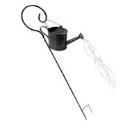 LRXFPIYF Luces solares para regadera de exterior, luces de jardín, linterna solar colgante para exteriores, regalos de cumpleaños para mujeres, mamás y