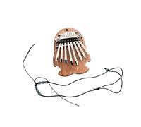LRXFPIYF Mini Calimba, accesorio musical profesional, pequeño piano de pulgar tipo mbira con diseño de dibujos animados, ideal para adultos y niños pequeños.