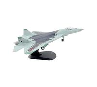 LRXFPIYF Modelo de avión SU-57 a con Base de, avión de Ataque Realista, Adorno de Juguete para el hogar, Sala de Estar, Dormitorio, Oficina