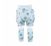 LRXFPIYF Pantalones Esquí Acolchados para Niños con Rodilleras y Protectores Cara Resistentes para Patinaje y Ciclismo Acuados para Jóvenes y, L, Size to 3