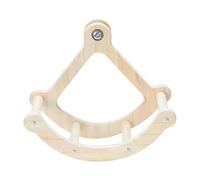 LRXFPIYF Percha de Madera para pájaros, Juguete para Jaula, Rueda de Ejercicio oscilante, Rompecabezas de Inteligencia, Juguete de enriquecimiento para