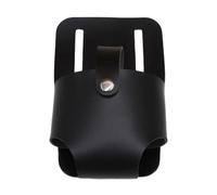 LRXFPIYF Porta Cinta Métrica Funda de PU para Cinturón Clip Seguro para Cinta Métrica Estuche Resistente Y Ligero con Cierre a Presión Adecuado para Electricis, Negro