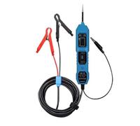 LRXFPIYF Probador de Automotriz Tester Comprobador Herramienta con Punta Puntiaguda y Clip Dentado para Segura Cable Largo y Carcasa con Marcas Adecuado para, Azul, Estándar