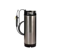 LRXFPIYF Pulverizador Automotriz Depósito Presión Tanque Rociador Bomba Limpiadora con Flujo Potente y Flexible Antienredo de Acero Inoxidable Adecuado para, 19L