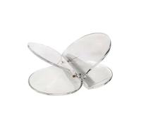 LRXFPIYF Revistero Revistero Revistas Periódicos Soporte Expositor Acrílico Transparente Mariposa Decorativa Estable para Ordenadas Adecuado para Hogar Oficina Mostrador de Hotel Galería35x25x16cm