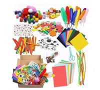 LRXFPIYF Set Kit sanía para Niños Manualidas y Componentes No Tóxicos para Estimular Lógico y la Expresión Artística Acuado para, Cantidad Grande Negociable, Multicolor