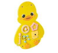 LRXFPIYF Tablero de Actividades de Pared, Juguete Educativo, fácil de Instalar, Ideal para desarrollar coordinación Mano-Ojo. Regalo para niñas y, Pato