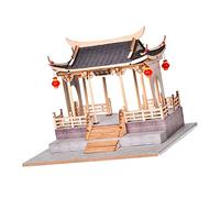LRXIYODE 1 Juego De Modelo De Construcción Antiguo Estilo Chino Adorno De Construcción Puente Modelo Ensamblado Modelo DIY Juguete De Construcción Chino Diseño De Escena DIY Modelo
