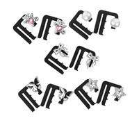 LRXIYODE 10 Piezas Ajustadores de Cintura Desmontables para Pantalones Clips Ajustables para Jeans Faldas Pantalones Vaqueros Sujetadores de Cintura con Botones para Hombre y Mujer