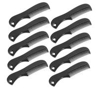 LRXIYODE 10 piezas Peine Hombre Compacto Viaje Multiusos Duradero para Facial y Cabello Unisex Portátil Práctico Lote Grooming