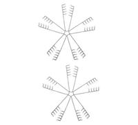 LRXIYODE 10 Piezas Peine Voluminizador de Dientes Anchos para Textura y Levantamiento Raíz Antiestático con Masaje Suave para Tipos de Cabello Herramienta de Peinado para Mujer y Hombre