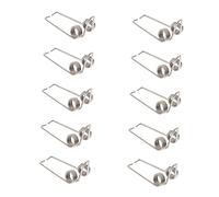 LRXIYODE 10 Resortes de Llave Watergate, Corno Francés y Tuba, Reemplazo Fácil y Duradero, Accesorios para Sistema de Drenaje de Instrumentos de Viento