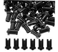 LRXIYODE 100 piezas Agujas Antibloqueo para Botella Pegamento Extensiones Pestañas Herramienta Precisa para Aplicador de Pegamento Salones y Uso Personal