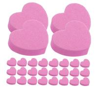 LRXIYODE 100 piezas Bloques Esponja Para Uñas Doble Cara Limas Compactas Para Manicura Pedicura Profesional Pulidor Suave Para Uñas Naturales Y Postizas Herramienta Portátil Rosa