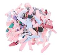 LRXIYODE 100piezas Unidades Dedos De Algodón Absorbentes De Sudor Resistentes y Transpirables Cubiertas Elásticas Reutilizables Para Protección Manual Trabajos Diversos Estilo Aleator