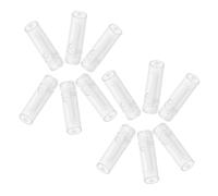 LRXIYODE 12 Piezas Dispositivo de Succión para Extracción de Lentes de Contacto Transparente, Herramienta Auxiliar de Silicona con Centro Hueco, Aplicador Portátil para