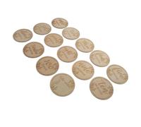 LRXIYODE 12piezas Tarjetas De De Crecimiento Mensual De Madera Para Bebés Para Documentar Momentos Especiales De Recién Nacidos Accesorios Fotográficos Unisex Para Primer Año Para