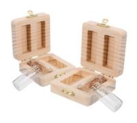 LRXIYODE 1juego Caja De Conservación Para Recuerdos De Niño Niña Incluye Frascos Para Cabello Fetal y Cordón Umbilical Para Guardar Importantes Del Nacimiento y Mantenerlos Estado