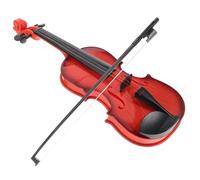 LRXIYODE 1juego Violín Simulado Para Niño Niña Juguete Musical Portátil y Ligero Instrumento De Cuerda Para Principiantes Con Cuerdas Ajustables Para Actuaciones y Creativos