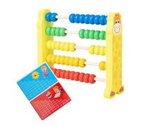 LRXIYODE 1pieza Abaco De Madera Colorido para Cálculo Infantil Herramienta Educativa De Aprendizaje para Niño Niña Giraffe Juguete Prescolar De Numeración Divertido