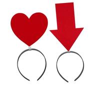 LRXIYODE 2 Diademas Para San Valentín Diademas Vintage Para Mujer