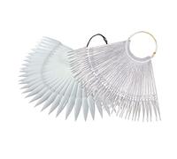 LRXIYODE 2 juegos Tablero de Color para Manicura Color Natural y Transparente Herramientas de de Uñas para Salón y Práctica Muestrario de Esmalte para Exhibición y Pruebas